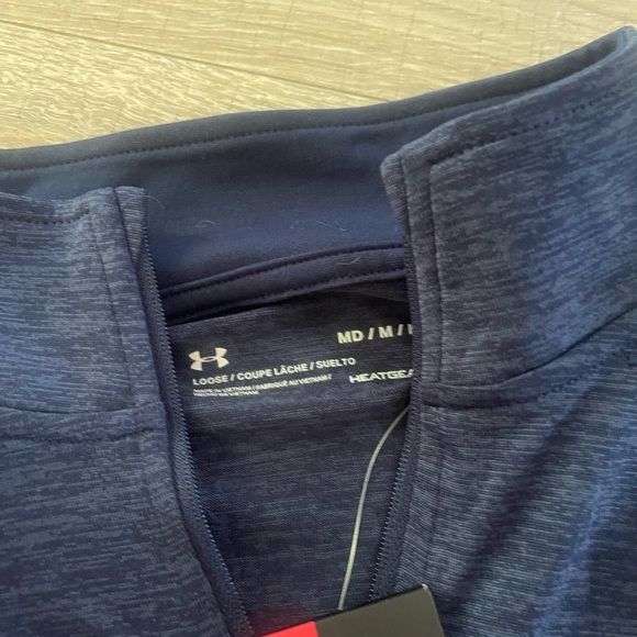 NWT Mens Under Armour Tech 2.0 1/2 Zip up - Picture 4 of 5